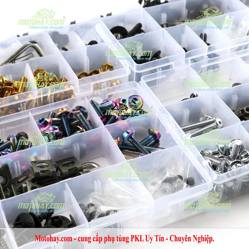 Bộ ốc dàn áo nhiều mầu Zx4r-Zx4rr