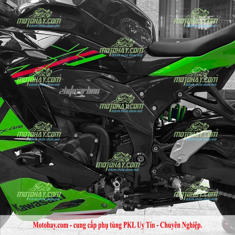 Ốp carbon khung sườn Zx4r-Zx4rr