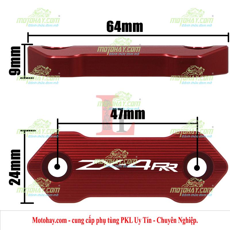 Ốp chân gương nhôm CNC Zx25r Zx4r-Zx4rr