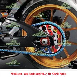 Xích (sên) EK Z900 màu xanh lam