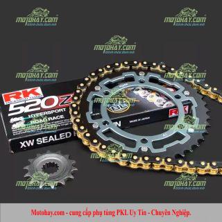 Bộ nhông sên (RK) dĩa độ Z500 Ninja500