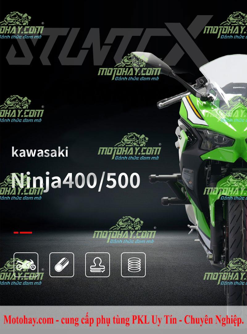 Chống đổ khung StuntcX cho Ninja400 Ninja500